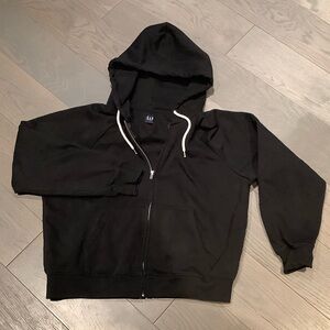 GAP women’s Black Zip-Up Hoodie